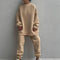 Oversized Sweatshirt&Casual Trousers 2Pcs