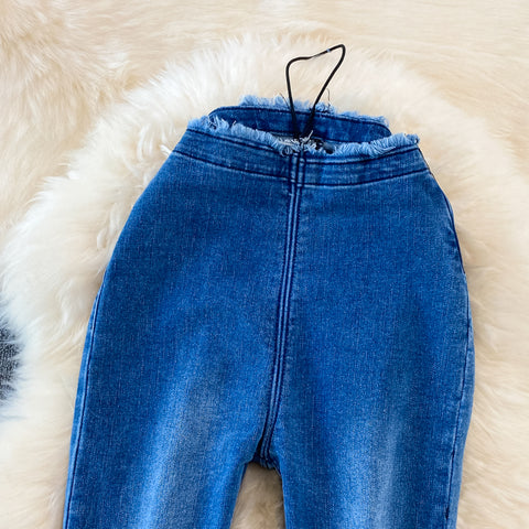 Slim-fit Elastic Wide-leg Trousers