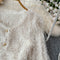 Fairy Sequin Fringed Short Cardigan