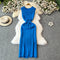 Twisted Sweater&Vest Dress 2Pcs