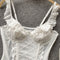 Courtly Lace Patchwork Fishbone Camisole