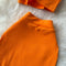 Midriff-baring Camisole&Skirt Knitted 2Pcs
