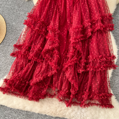 Fairy Layered Mesh Puffy Skirt