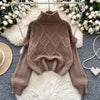 Simple Design Delicate Knitted Sweater