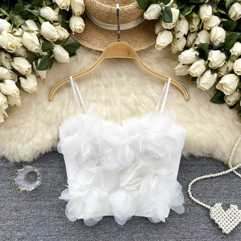 Fairy 3d Floral Camisole Top