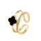 Four-leaf Clover Niche Design Ring