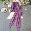 Vest&Cardigan&Trousers Knitted 3Pcs