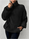 Stand Collar Soft Fleece Sweatshirt