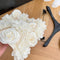 High-end Apricot 3d Flower Skirt