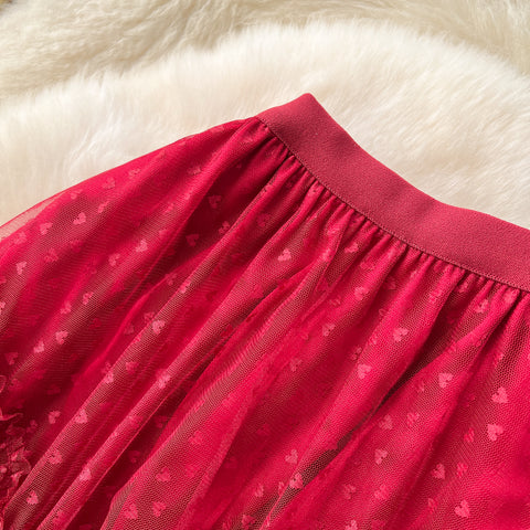 Fairy Layered Mesh Puffy Skirt