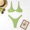 Solid Color Beach Bikini