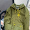 Niche Army Green Hooded Outwear