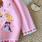 Loose-fit Cartoon Embroidered Cardigan