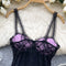 Hottie Embroidered Bow Fishbone Camisole