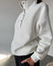 Stand Collar Sweatshirt&Pants Casual 2Pcs