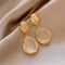 Ancient Style Water Drop Irregular Earrings