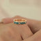 Enamel Craftsmanship Pattern Design Ring