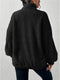 Stand Collar Soft Fleece Sweatshirt