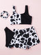 Summer Retro Polka Dot Spot Swimsuit