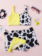 Summer Retro Polka Dot Spot Swimsuit