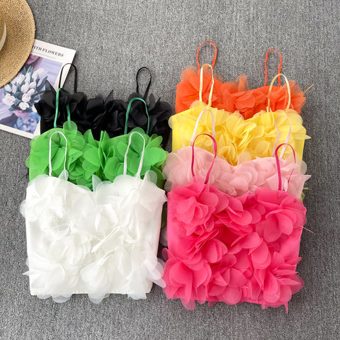 Fairy 3d Floral Camisole Top