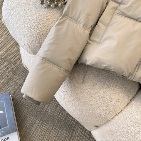 Furry Doll Collar Cotton Jacket