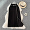 Chic Zipped Split Half-body Skirt