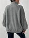 Stand Collar Soft Fleece Sweatshirt