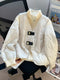 Cotton Vest&Zipped Cardigan 2Pcs Set