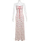 French Style Floral Lace Slip Dress