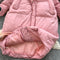 Color Blocking Thermal Padded Coat