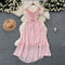 Fairy Knotted Mesh Chiffon Dress