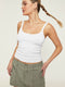 Chic Thread Knit Bottoming Camisole