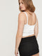 Chic Thread Knit Bottoming Camisole