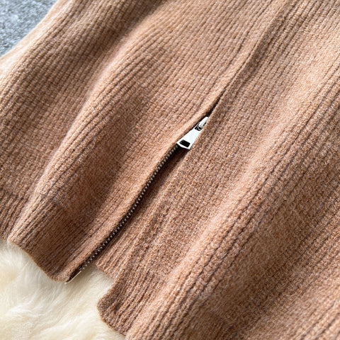 Knitted Hoodie&Trousers Casual 2Pcs