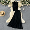 Sleeveless Knitwear&Fishtail Skirt 2Pcs