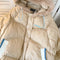 Cartoon Bear Hooded Padded Jacket