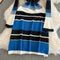 Color-blocking Striped Slim Knit Dress