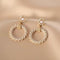 French Style Retro Pearl Earrings