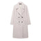 Thermal Lapeled Double-breasted Trench Coat