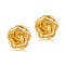 French Irregular Design Flower Earrings