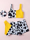 Summer Retro Polka Dot Spot Swimsuit