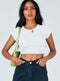 Midriff-baring Drawstring Short Top