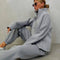 Zipped Sweatshirt&Trousers Sportswear 2Pcs