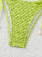 Sexy Split Swimsuit Special Fabric Swimwear