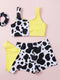 Summer Retro Polka Dot Spot Swimsuit