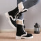 Suede Lace-up Mid-Calf Snow Boots