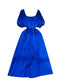 French Style Solid Color A-line Dress