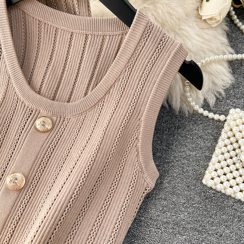 Cardigan&Vest&Skirt Metal Button 3Pcs