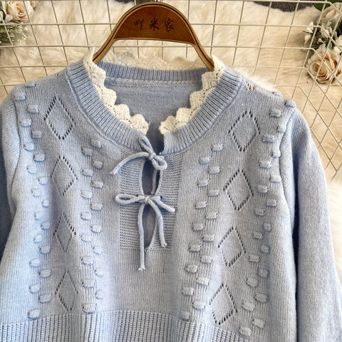 Sweetie Sweater&Pleated Skirt 2Pcs